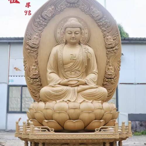 Buddha Wood Carving